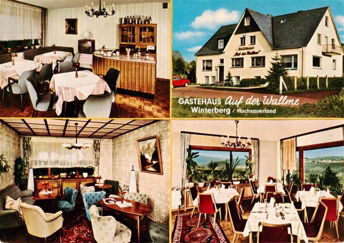 Winterberg  Hochsauerland NRW Gaestehaus Auf der Wallme Gastraeume