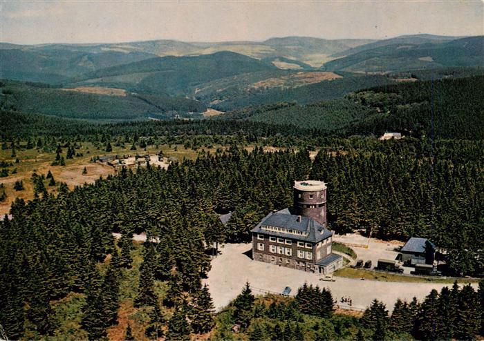 Winterberg  Hochsauerland NRW Fliegeraufnahme mit Gaststaette Kahler Asten