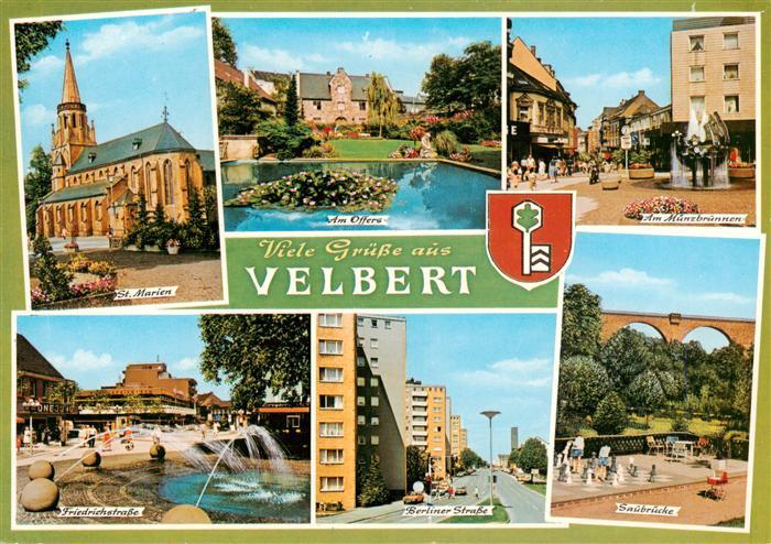 Velbert St marien Am Offere Am Muenzbrunnen Friedrichstrasse Berliner Strasse Sa