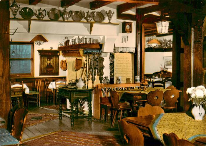 Burg Wupper Hotel in der Strassen Gastraeume