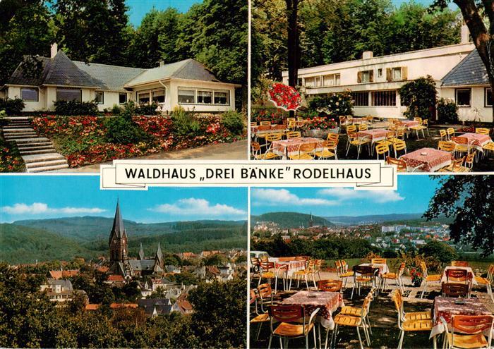 Neheim-Huesten Waldhaus Drei Baenke Rodelhaus Restauration Cafe Terrasse