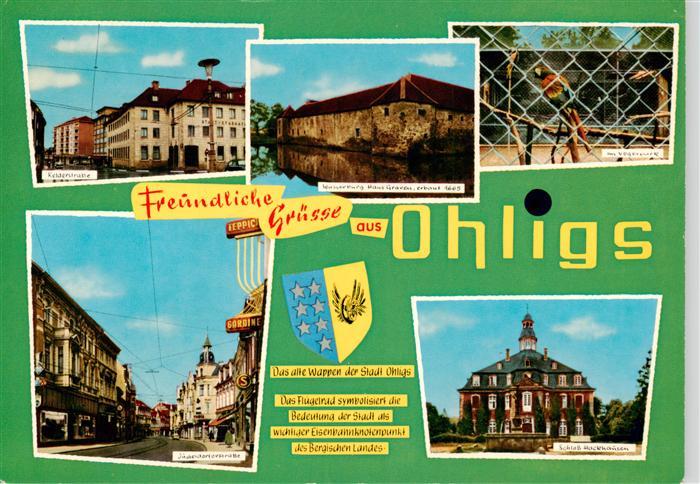 Ohligs Solingen NRW Kelderstrasse Wasserburg Haus Grauen Vogelpark Duesseldorfer