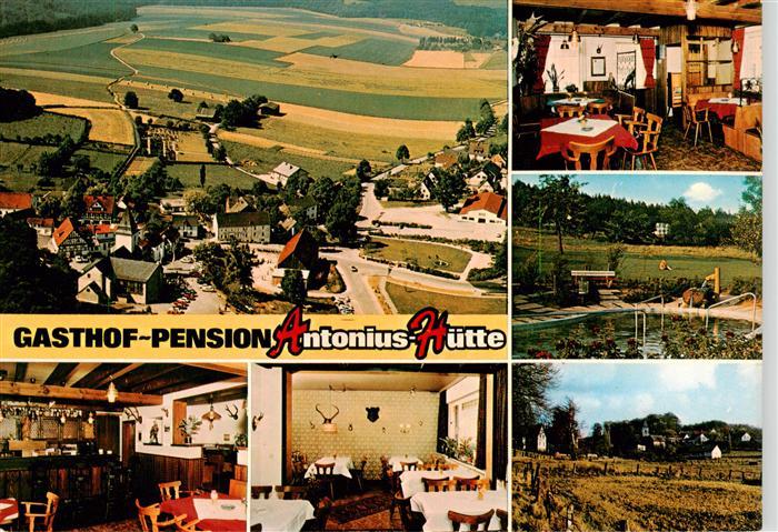 Eisborn Gasthof Pension Antonius Huette Gastraeume Wassertreten Panorama