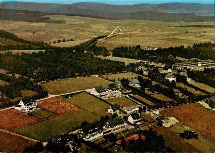 Winterberg  Hochsauerland NRW Fliegeraufnahme