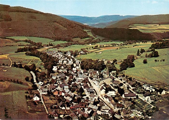 Olsberg Sauerland Fliegeraufnahme