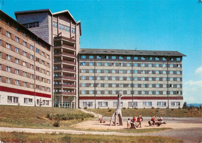 Suhl Thueringer Wald VdgB Ringberghaus Erholungsheim der VdGB