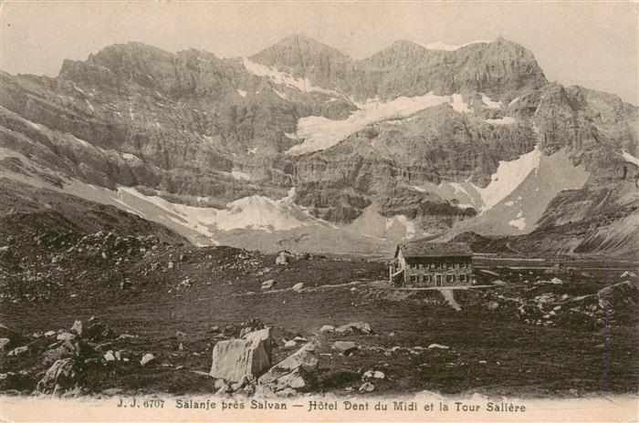 Salvan VS Hotel Dent du Midi et la Tour Sallere