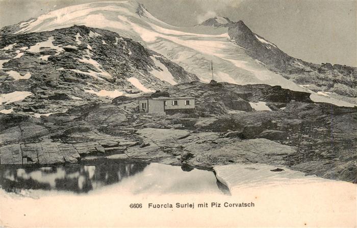 Fuorcla Surlej 2755m GR mit Piz Corvatsch