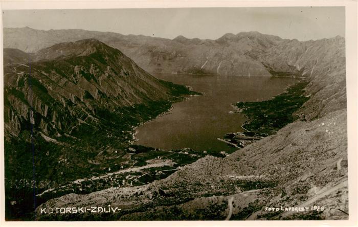 Kotorski Zaliv Serbija Panorama