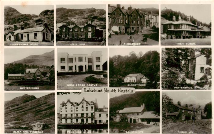 Stoke-on-Trent UK Lakeland Youth Hostels Coppermines House Holly Mow Buttermere