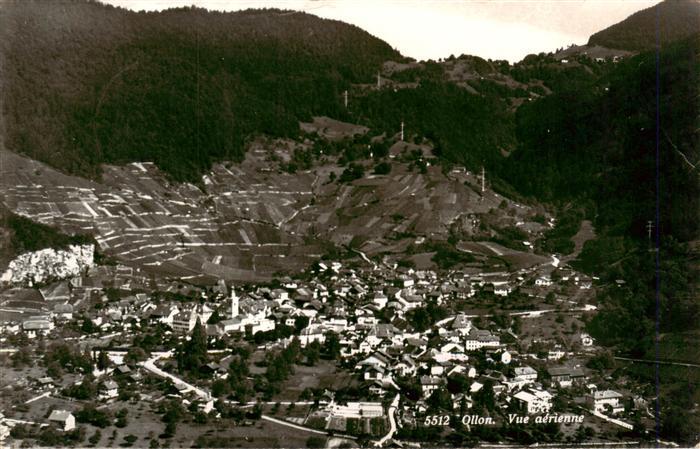 Ollon VD Vue aerienne