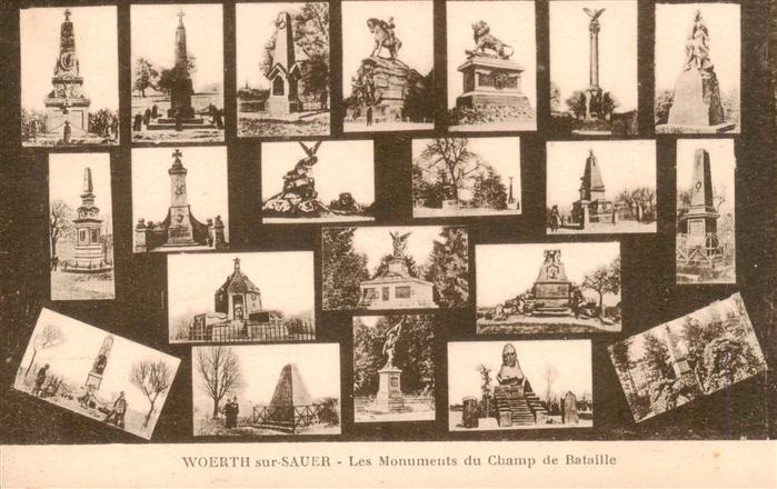 Woerth-sur-Sauer Woerth Sauer 67 Alsace Les Monuments du Champ de Bataille