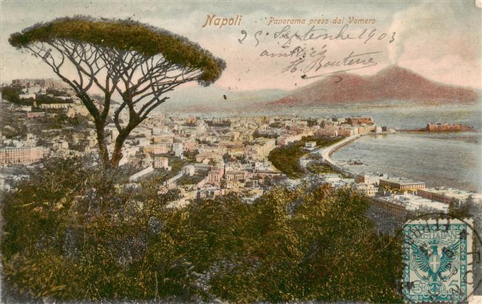 Napoli Neapel Naples IT Panorama preso dal Vomero