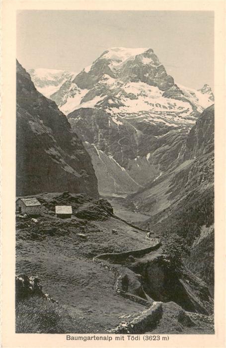 Baumgartenalp Spiringen UR mit Toedi
