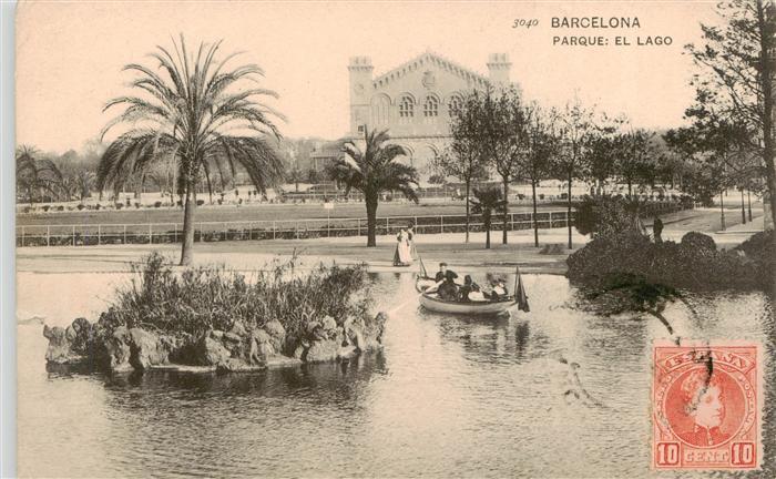 Barcelona Cataluna ES Parque El Lago