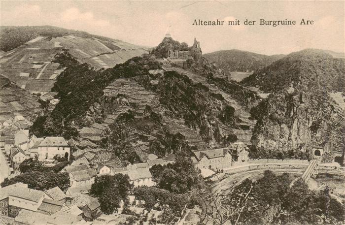 Altenahr mit Burgruine Are
