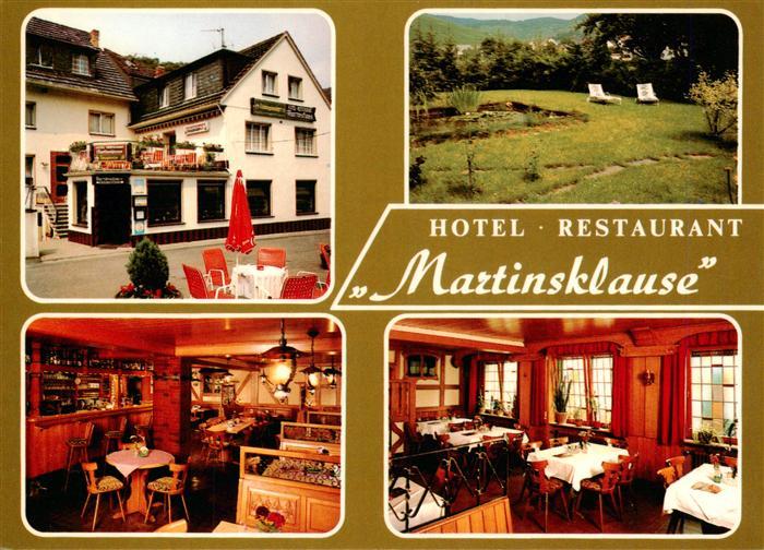 Mayschoss Ahr Hotel Restaurant Martinsklause Bar Gastraum Liegewiese