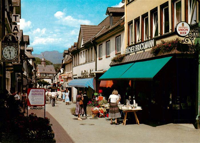 Koenigstein Taunus Hauptstrasse Fussgaengerzone