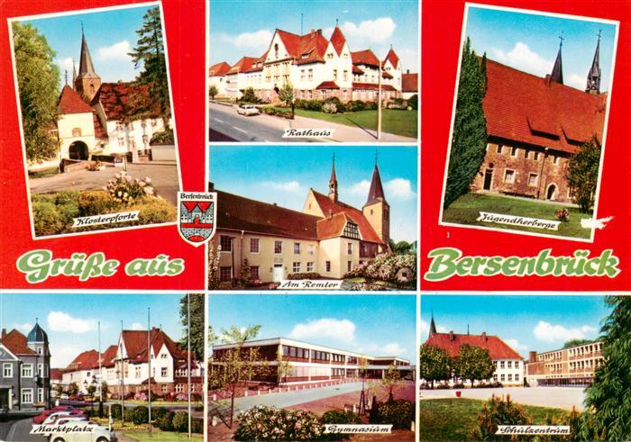 Bersenbrueck Klosterpforte Rathaus Jugendherberge Am Remter Marktplatz Gymnasium