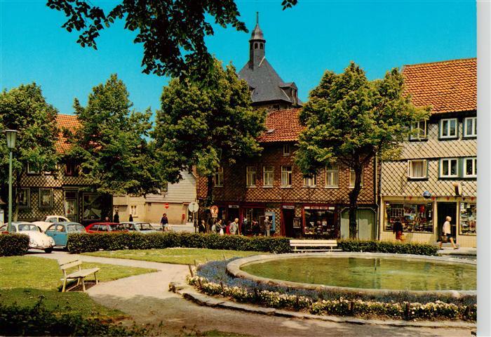 Bad Salzgitter Marktplatz Brunnen