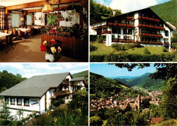 Alpirsbach Mayr Kurheim Kraehenbad Gastraum Panorama