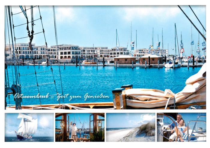 Warnemuende Ostseebad Yachthafen Residenz Hohe Duene Yachting und Spa Resort
