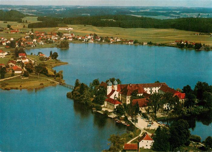 Seeon Klostersee Insel Schloss Hotel und Parkhotel Sandau