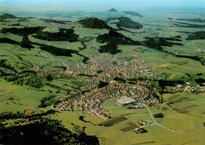 Waldstetten Wuerttemberg Fliegeraufnahme mit Kaiserbergen