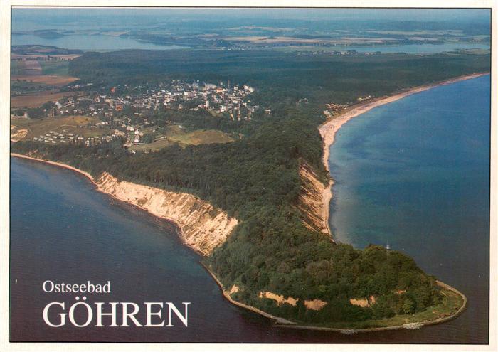 Goehren  Ostseebad Ruegen Fliegeraufnahme