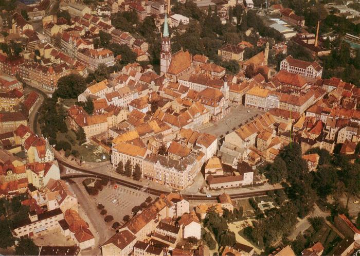 Loebau Sachsen Fliegeraufnahme