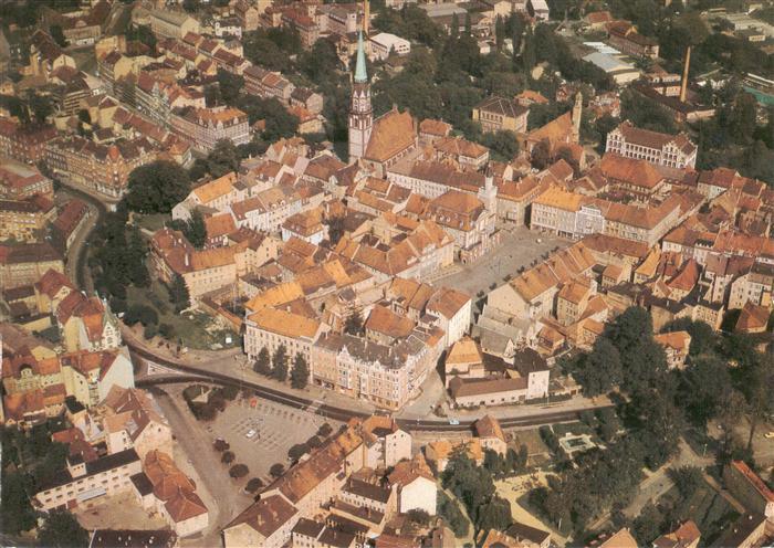 Loebau Sachsen Fliegeraufnahme