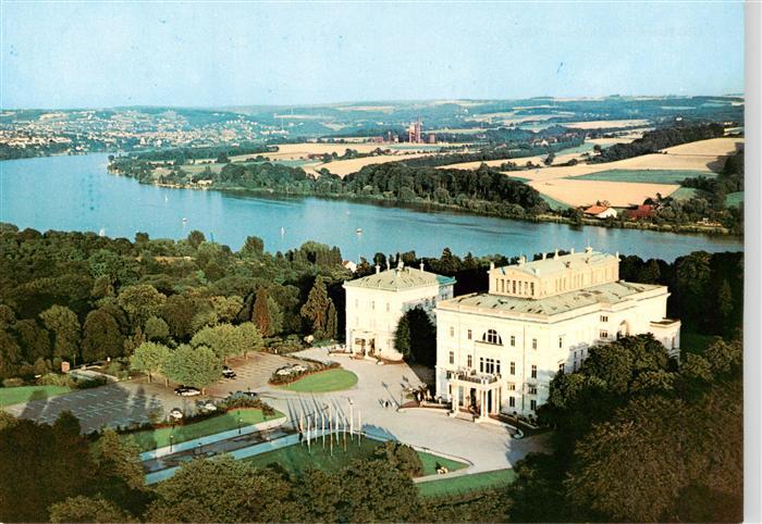 Essen  Ruhr Villa Huegel mit Baldeneysee