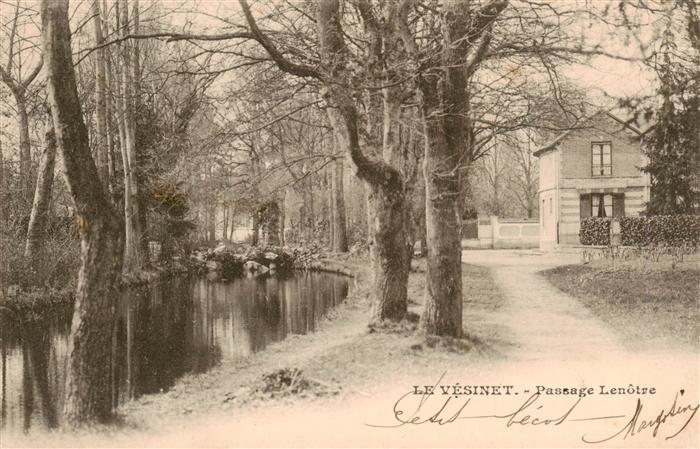 Le Vesinet 78 Yvelines Passage Lenotre