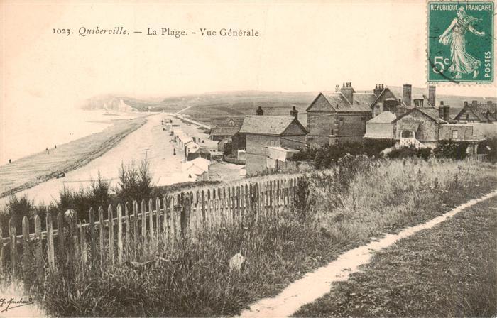 Quiberville 76 La Plage Vue generale