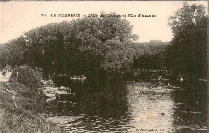 Le Perreux-sur-Marne 94 Val-de-Marne Ile des Loups et l’Ile d'Amour