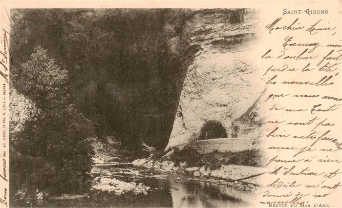 Saint-Girons Ariege Motiv