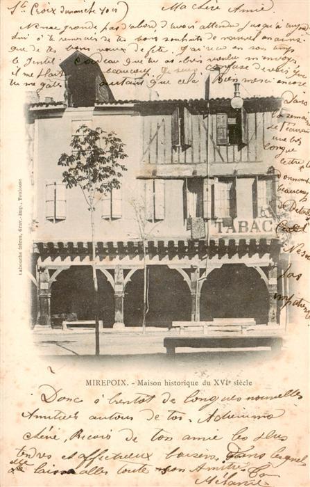 Mirepoix 09 Ariege Maison historique