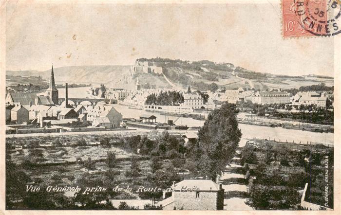 Givet 08 Ardennes Vue generale prise de la Route de