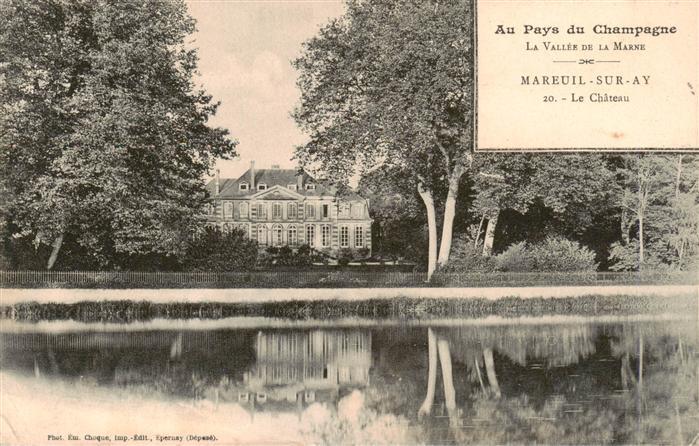 Mareuil-sur-Ay 51 Marne Le Chateau