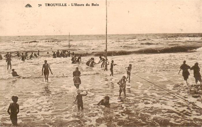 Trouville-Deauville Heure du Bain