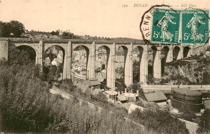 Dinan 22 Cotes-d Armor Le Viaduc