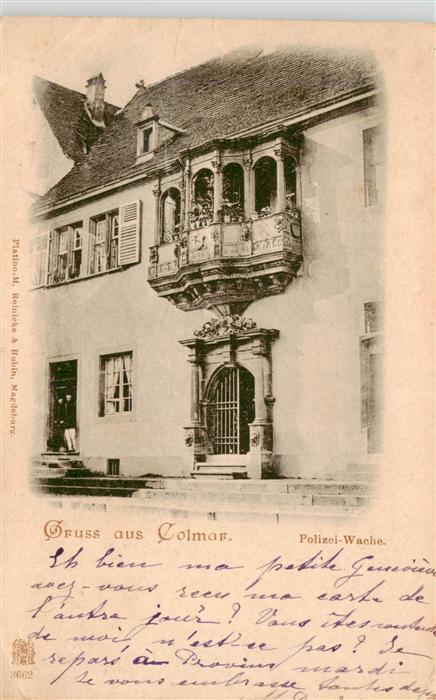 Colmar 68 Haut-Rhin Polizei Wache