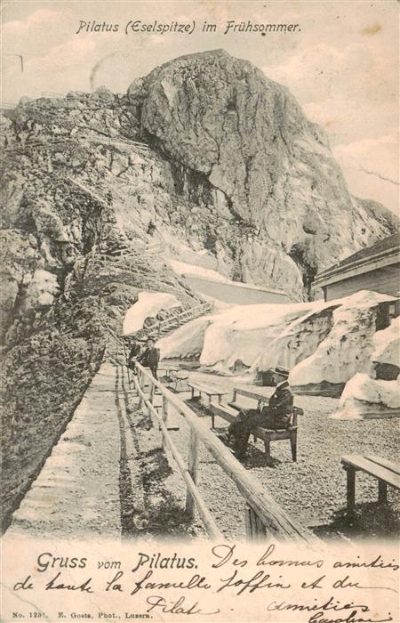 Pilatus Kulm OW Motiv im Fruehsommer