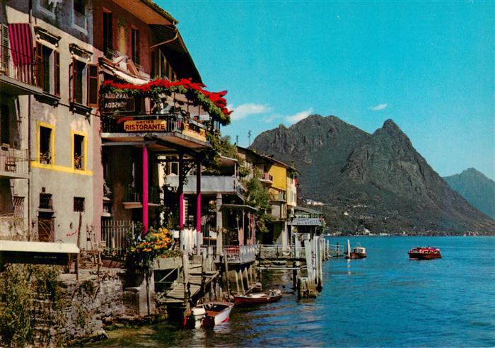 Gandria Lago di Lugano Scorcio panoramico
