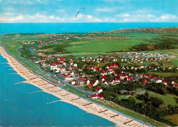 Duhnen Cuxhaven Fliegeraufnahme