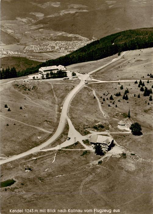 Kandel Breisgau Fliegeraufnahme mit Blick nach Kollnau