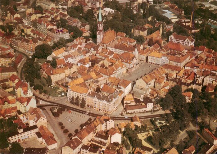 Loebau Sachsen Fliegeraufnahme