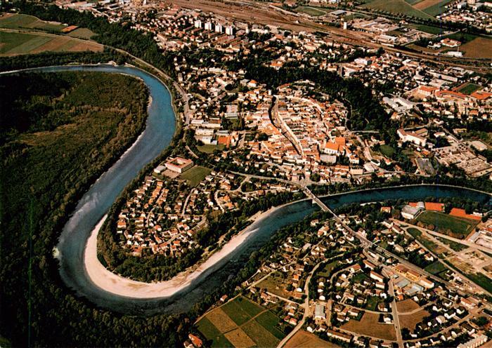 Muehldorf  Inn Fliegeraufnahme