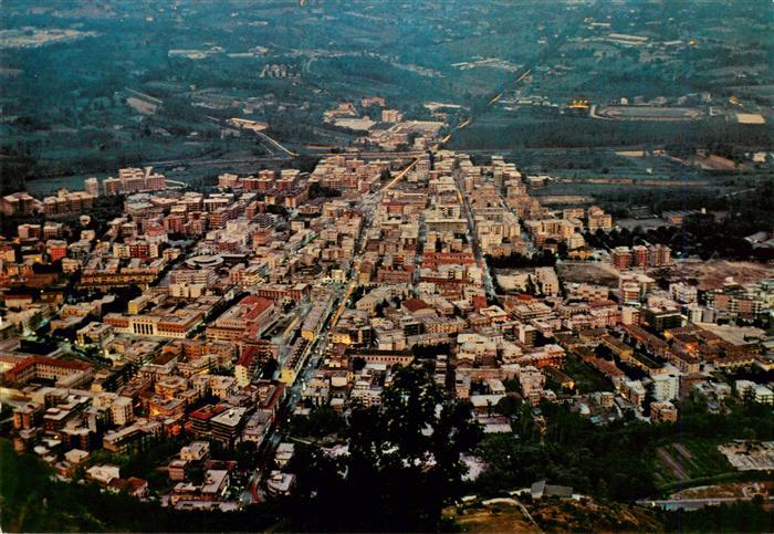 Montecassino Cassino IT Abbazio di Montecassino Veduta panoramica di notte