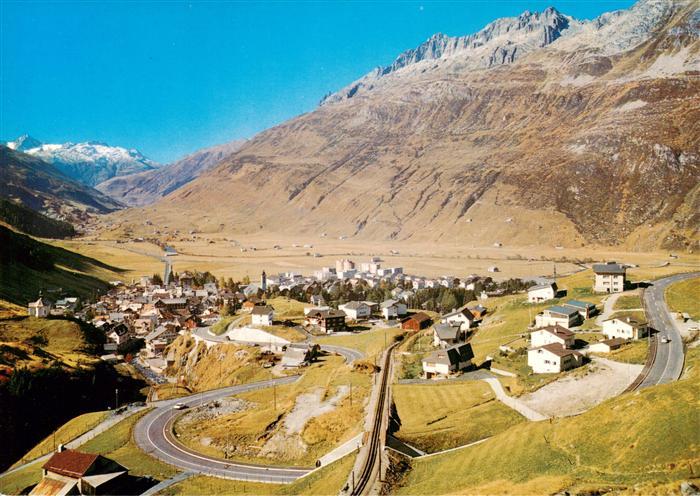 Andermatt UR Fliegeraufnahme